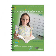 Matière : Vocabulaire - Rédaction. Titre : Vocabulaire Rédaction CM1 - Livre du maître - Corrigés FORMAT PAPIER