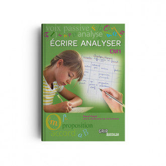 Titre : Écrire Analyser CM1 - Manuel de l'élève EDITION 2017