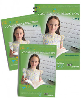 Titre : Vocabulaire Rédaction CM1 - ENSEMBLE COMPLET